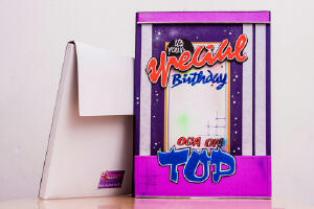 Birthday Greeting Card (14 x 10' inches) - Price: N3000